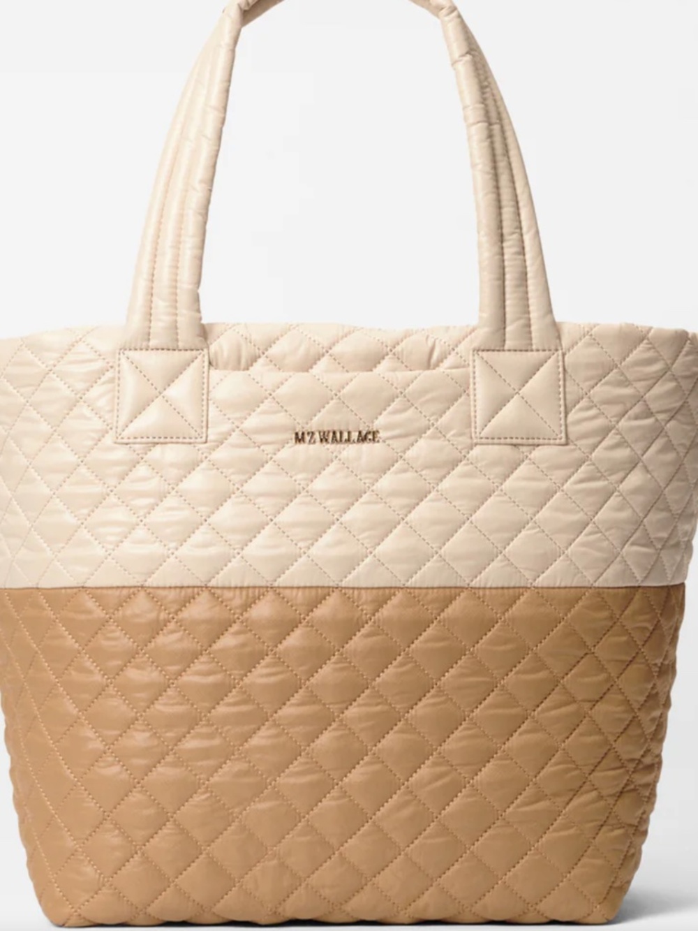 Buff/Caramel Medium Metro Tote Deluxe